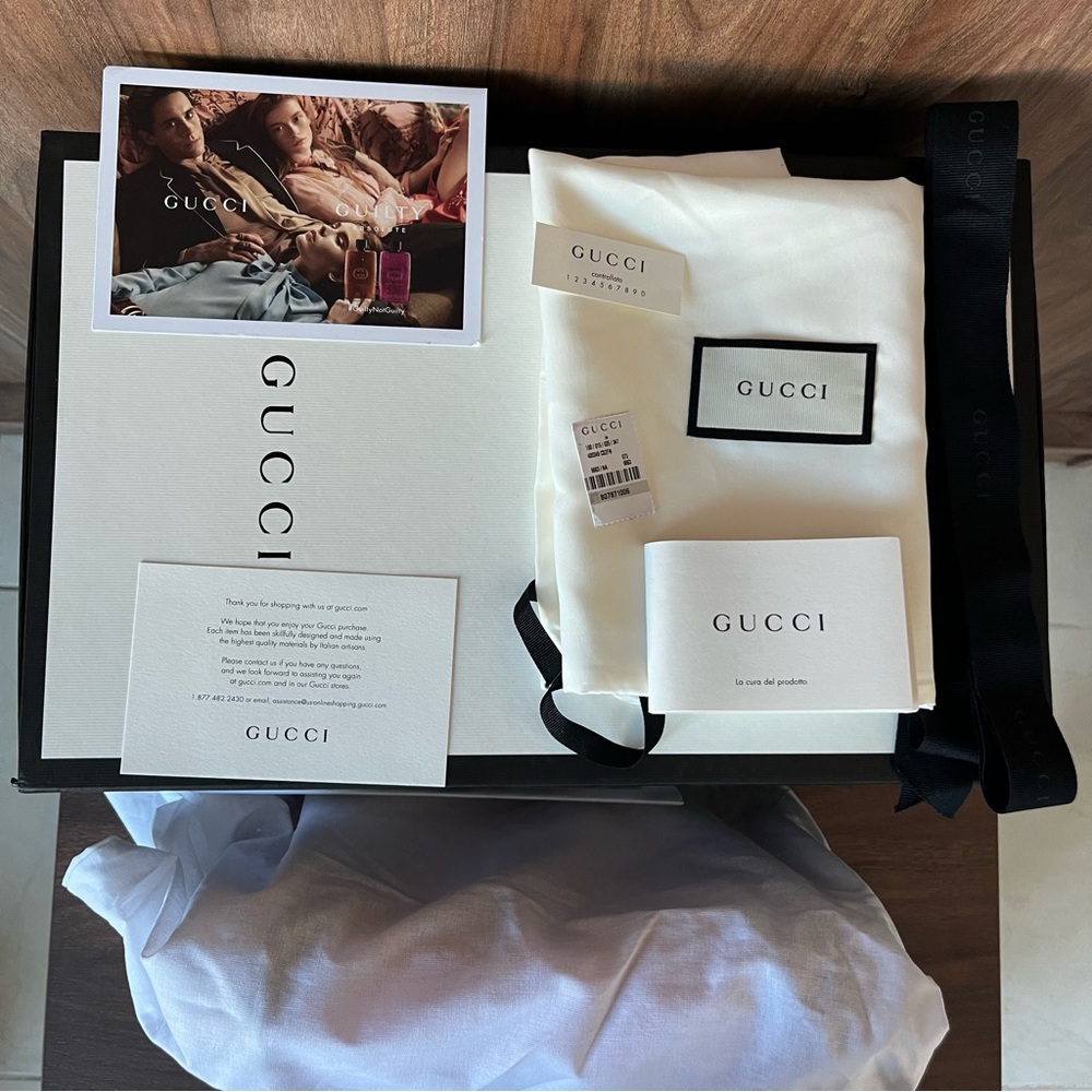 Gucci Dionysus NEW With BOX Small Crystal Light Pink Peony Suede Bag 2018 - Picture 15 of 16